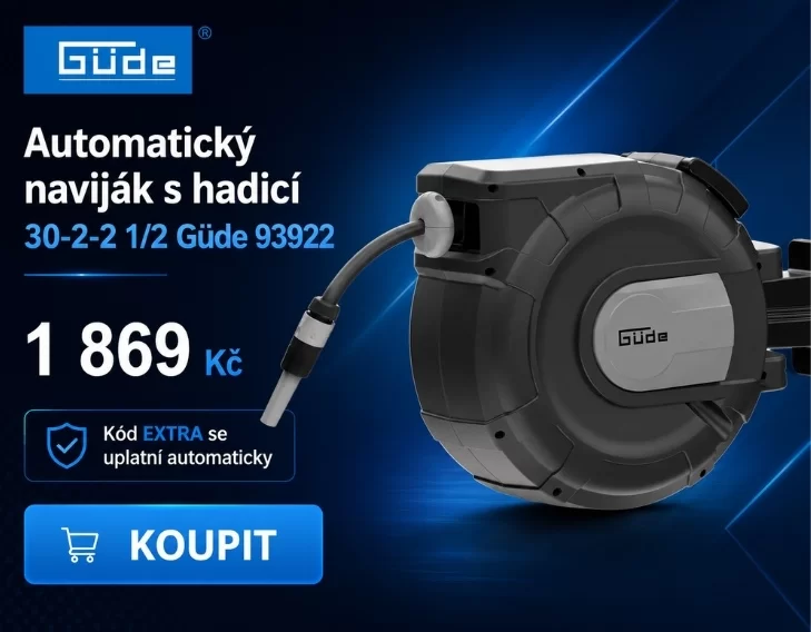 Automatický naviják s hadicí 30-2-2 1/2 Güde 93922