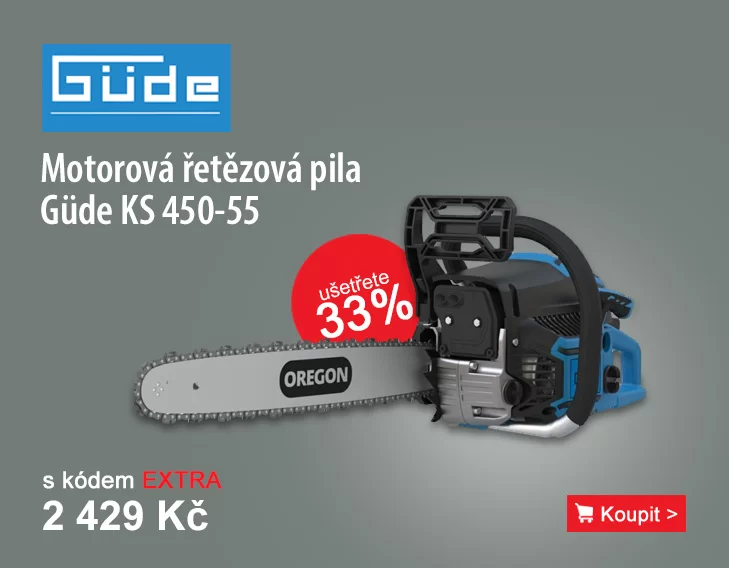 Motorová řetězová pila KS 450-55 Güde 95044