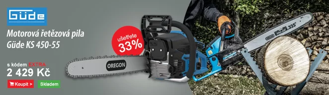 Motorová řetězová pila KS 450-55 Güde 95044