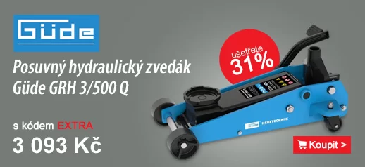 Posuvný hydraulický zvedák GRH 3/500 Q Güde 18039Posuvný hydraul