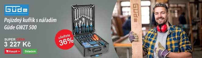 Pojízdný kufřík s nářadím GWZT 500 Güde 39004