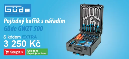 Pojízdný kufřík s nářadím GWZT 500 Güde 39004
