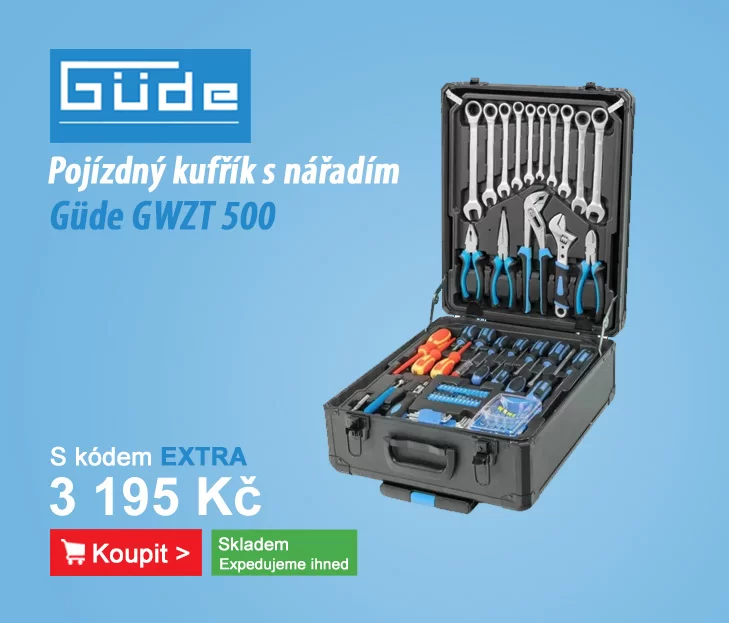 Pojízdný kufřík s nářadím GWZT 500 Güde 39004