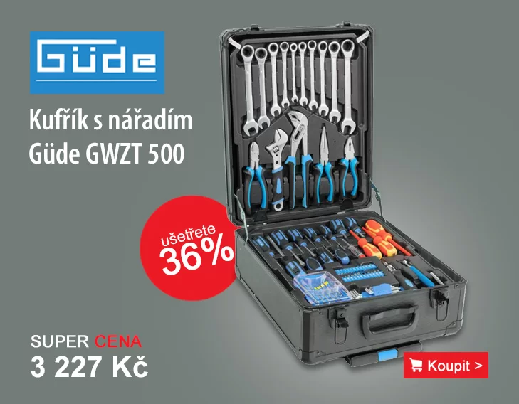 Pojízdný kufřík s nářadím GWZT 500 Güde 39004