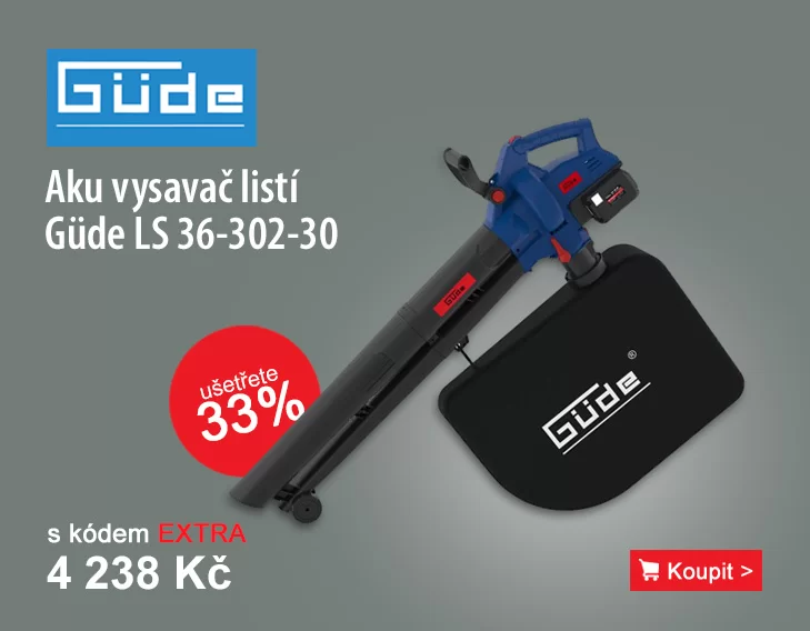 Aku vysavač listí LS 36-302-30 Güde 58584