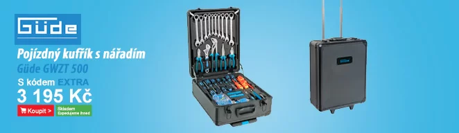 Pojízdný kufřík s nářadím GWZT 500 Güde 39004