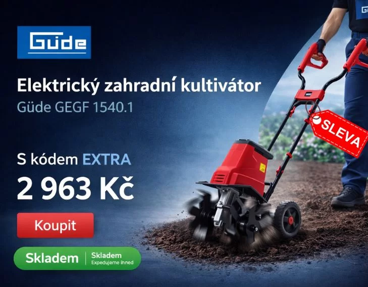 Elektrický zahradní kultivátor GEGF 1540.1 Güde 94378