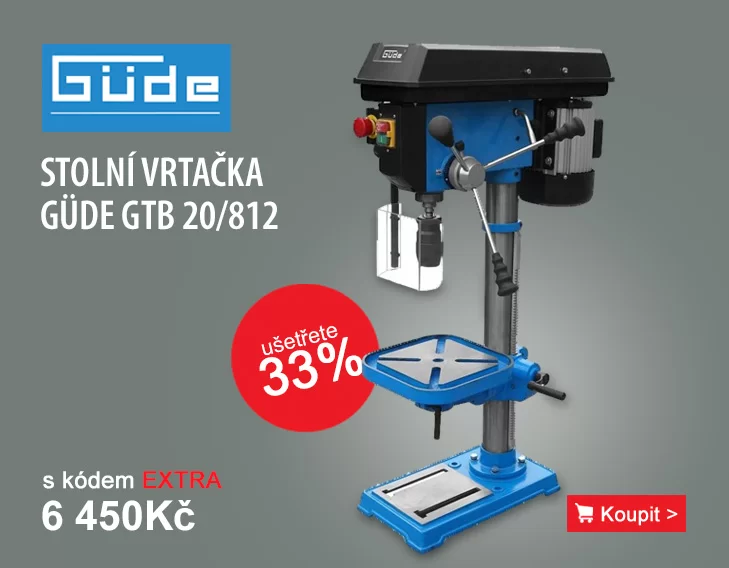 Stolní vrtačka Güde GTB 20/812 55206