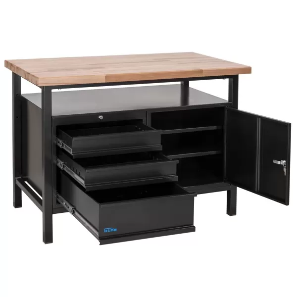 Dílenský stůl P 1200 SLT Black Line Güde 40838