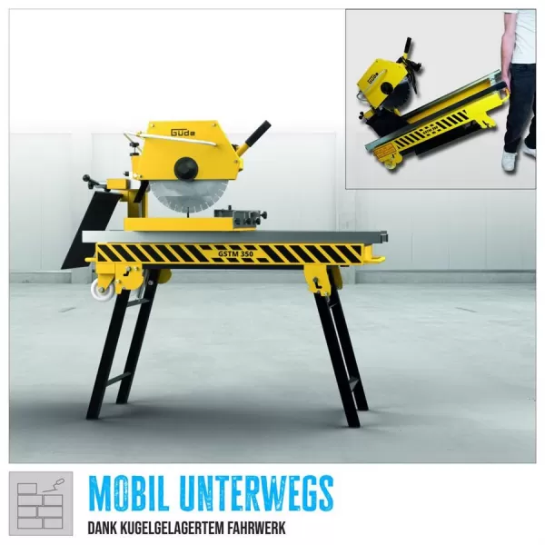 Řezačka na dlažbu, kámen a beton GSTM 350 Güde 55377