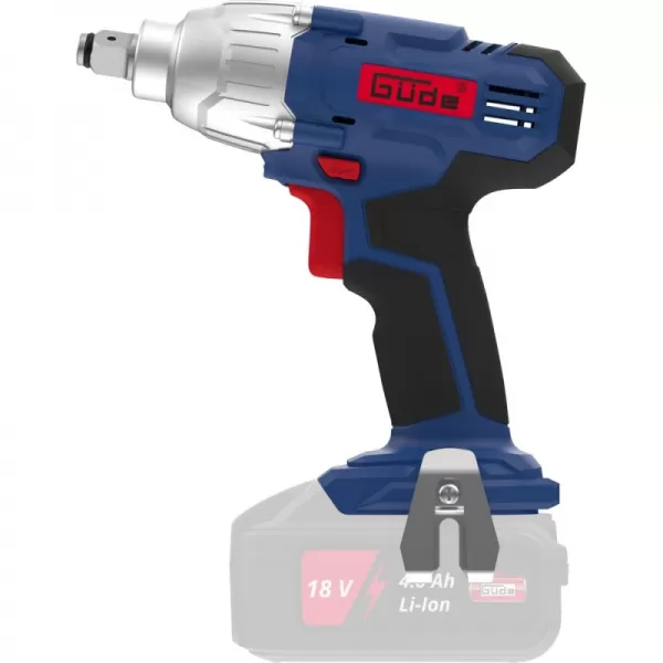 Aku rázový utahovák 18V/ bez aku BSS 18 1”-0 Güde 58506