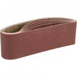 Brusný pás 530 x 75 mm (6 ks), K60, K80, K100 Güde 58307