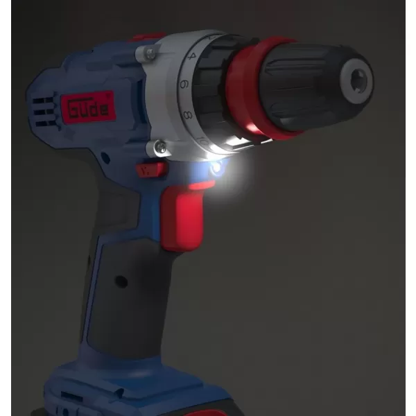 Aku vrtací šroubovák 18V 1x2,0Ah BS 18 - Set Güde 58701