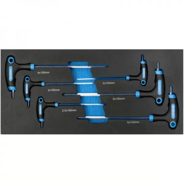 Dílenský vozík GW7 Black Line 226-dílů Güde 39131