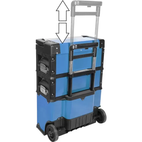 Pojízdný rozkládací box na nářadí GWZT Güde 39129