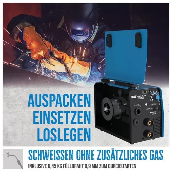 Univerzální svářečka UNI-MIG 125 SYN Güde 20078