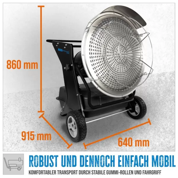 Infračervené naftové topidlo GID 40 Güde 85139