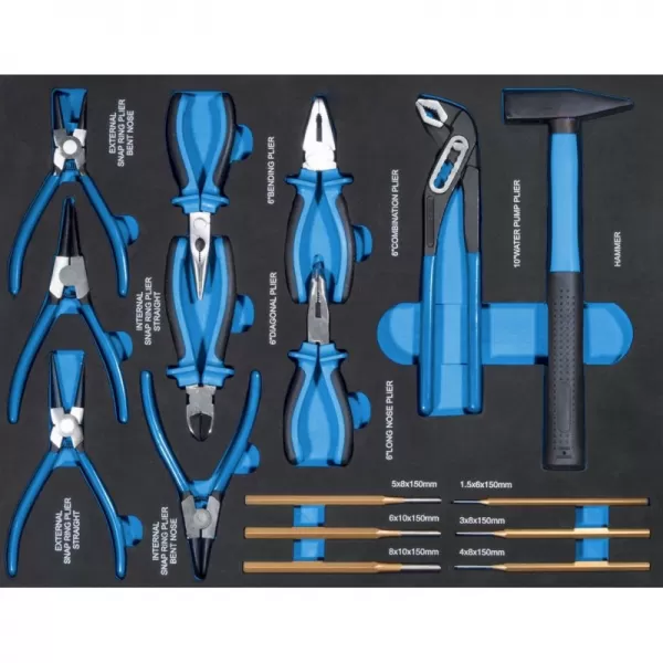 Dílenský vozík GW7 Black Line 226-dílů Güde 39131