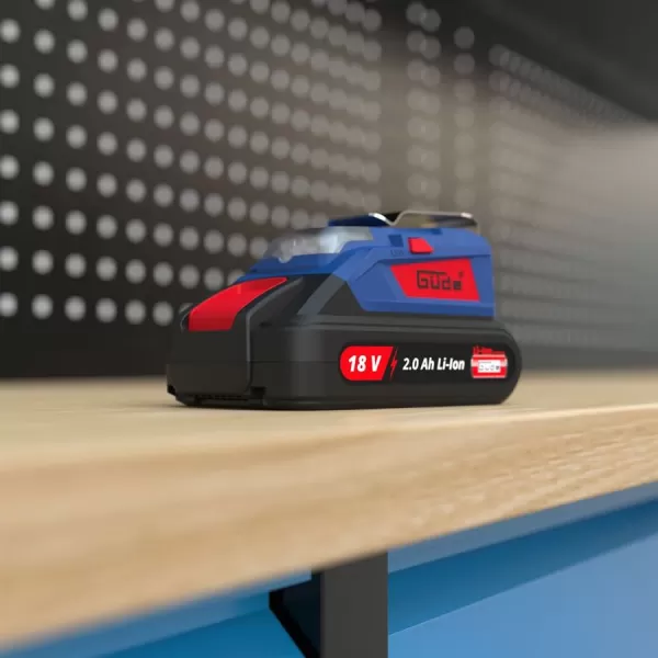 Adaptér pro nabíjení elektronických přístrojů + svítilna 18V bez aku UAL 18-0 Güde 58425