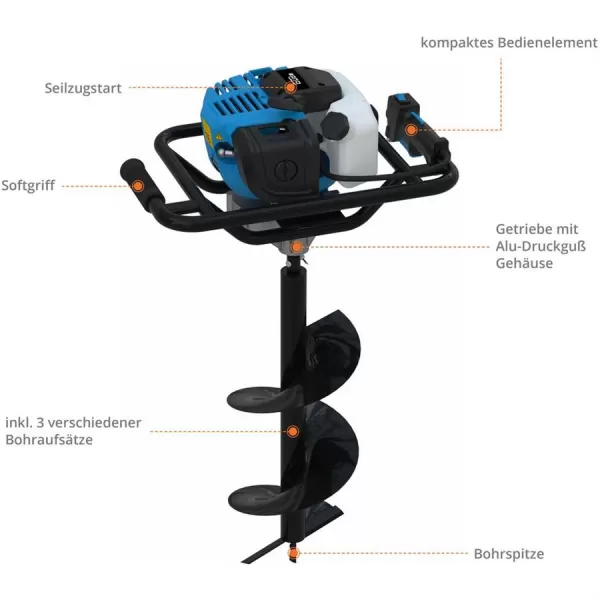 Půdní vrták GE 1450.1 Güde 95467