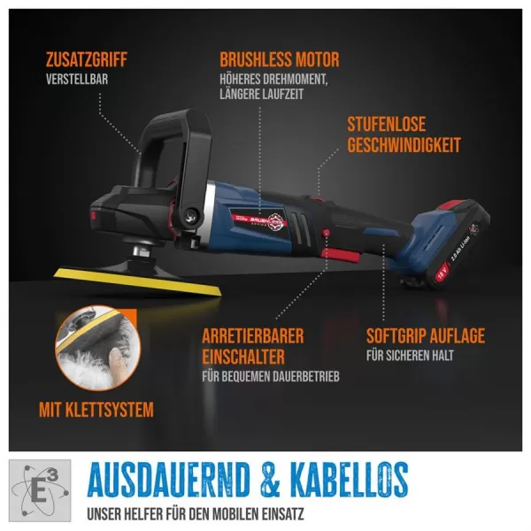 Aku leštička PM 18V bez aku BL Güde 58463