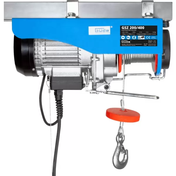 Elektrický lanový zvedák GSZ 200/400 Güde 1706